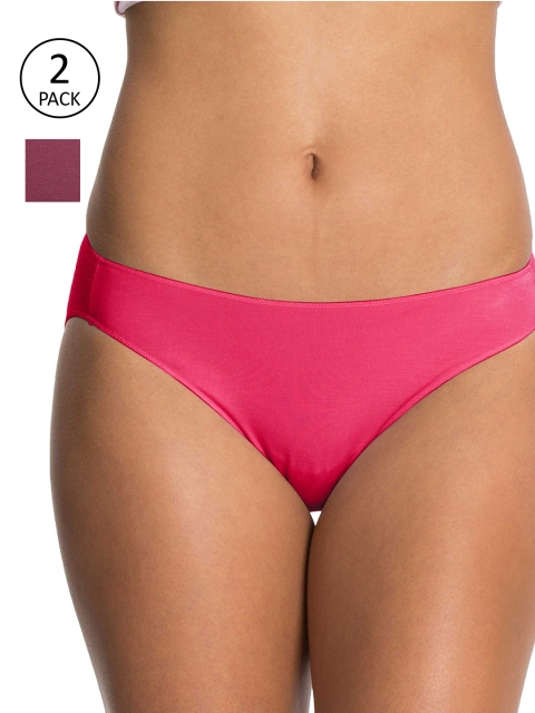 

Jockey Women Pack of 2 Bikini Briefs, Pink