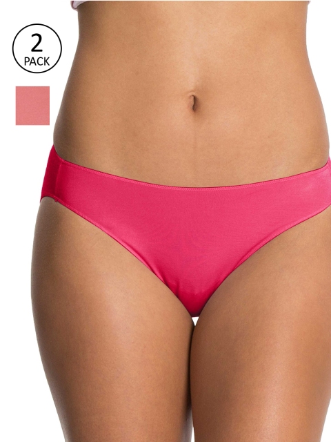 

Jockey Women Pack of 2 Bikini Briefs, Pink