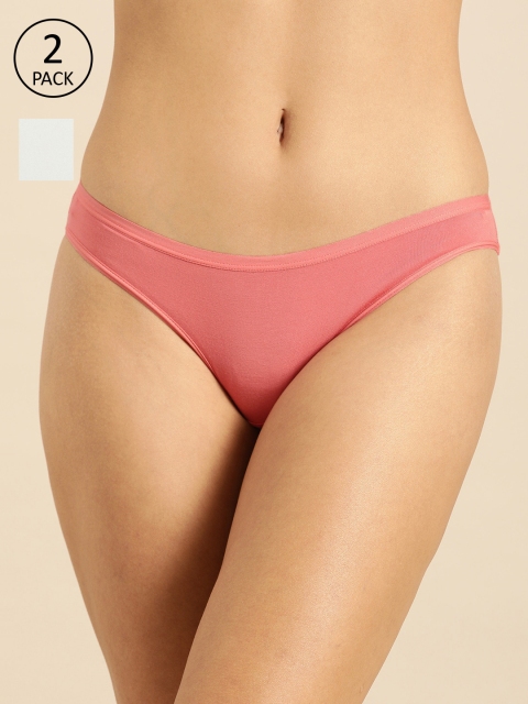 

Jockey Women Pack of 2 Bikini Briefs, Peach