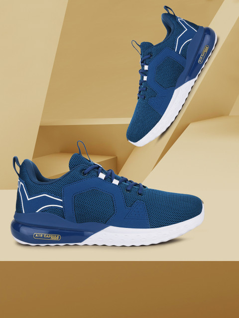 

Campus Men Blue Mesh Patrik Running Shoes