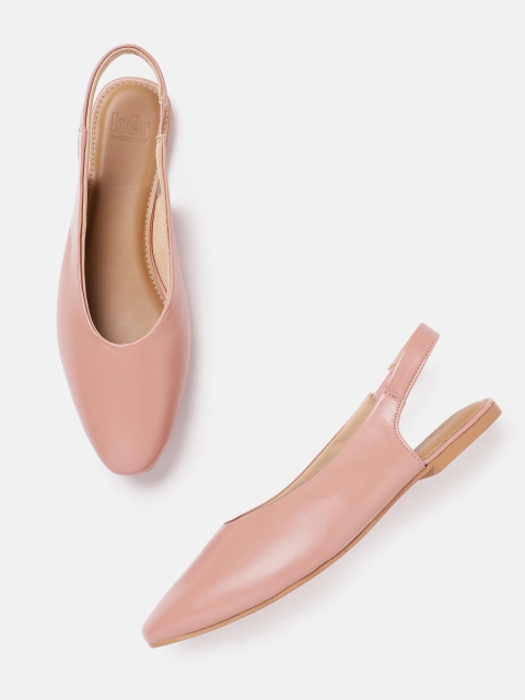 

her by invictus Women Pink Solid Mules