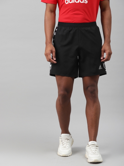 

ADIDAS Men Black Solid Own The Run Celebration Running Shorts