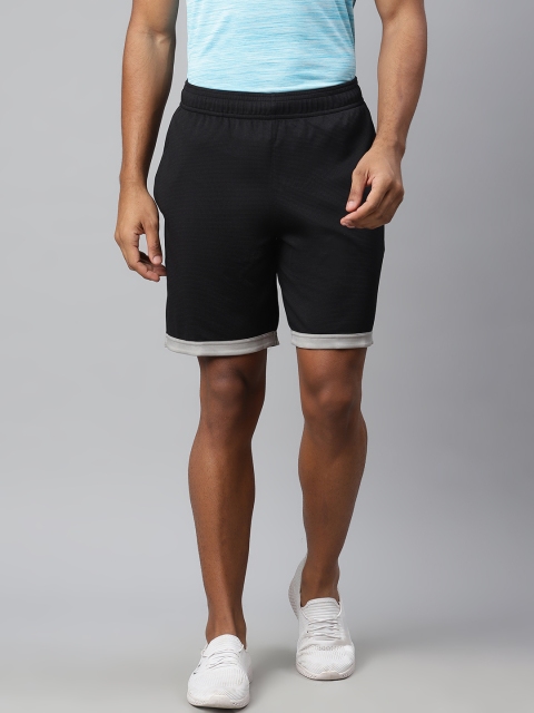 

Reebok Men Black Solid WF Shorts