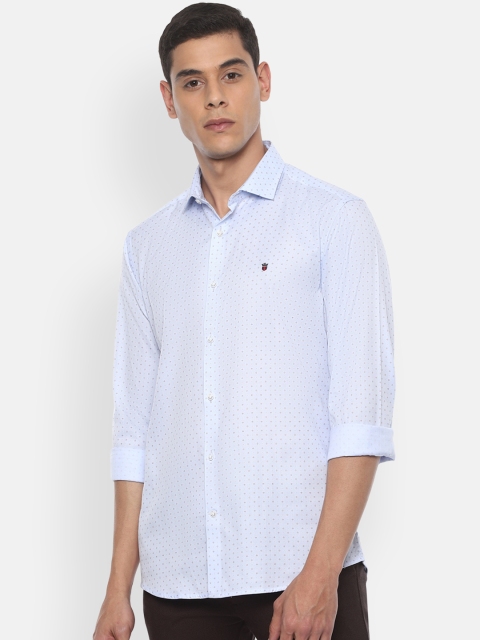 

Louis Philippe Sport Men Blue Slim Fit Pure Cotton Printed Casual Shirt