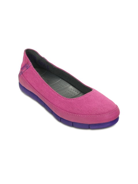 

Crocs Women Pink Ballerinas