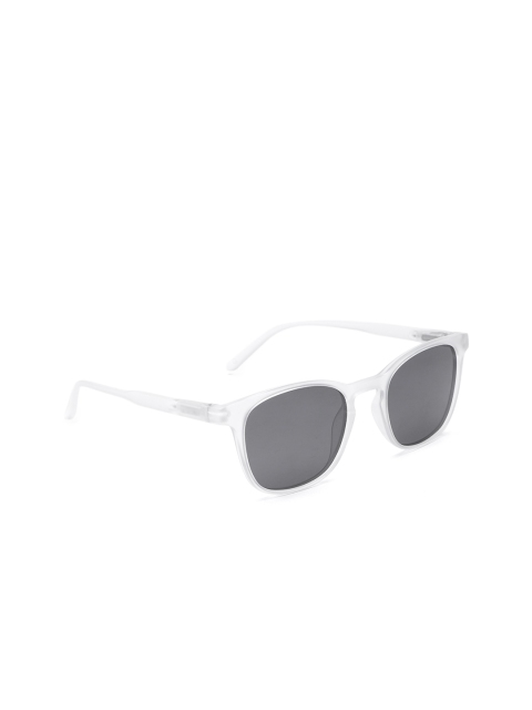 

Carlton London Unisex Polarised Square Sunglasses 75843, Charcoal