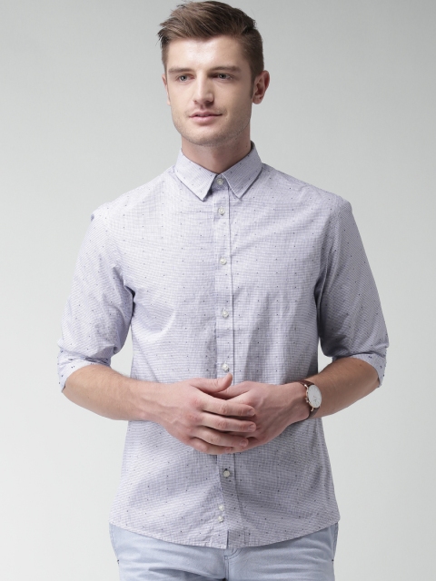 

Celio Blue Checked Casual Shirt