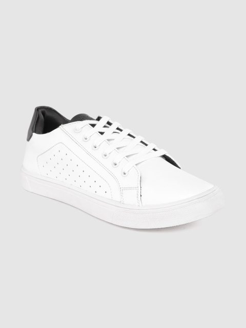 

Roadster Men White Perforated Sneakers