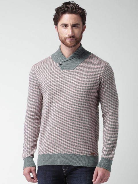 

Mast & Harbour Pink & Grey Sweater