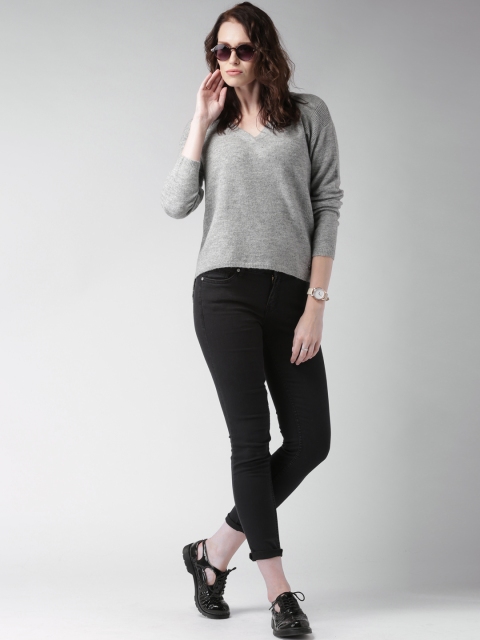 

Mast & Harbour Grey Melange Sweater