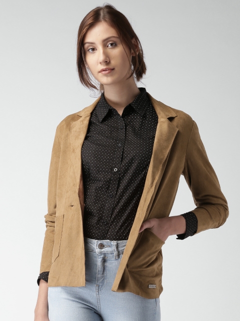 

Mast & Harbour Tan Brown Blazer