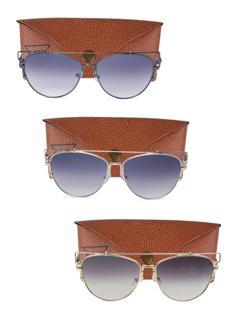 

Swiss Design Unisex Pack Of 3 Aviator Sunglasses SDSG49, Black