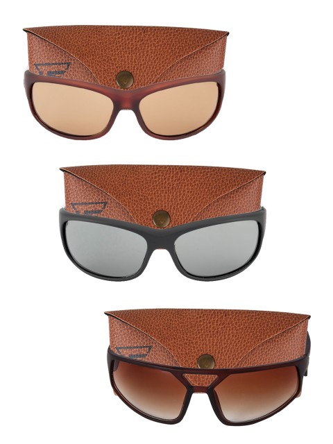 

Swiss Design Unisex Pack Of 3 Rectangle Sunglasses SDSG107, Brown