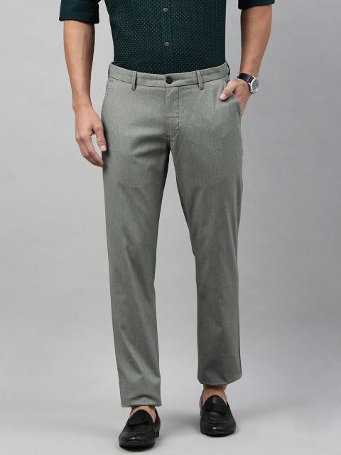 

Louis Philippe Sport Men Grey Slim Fit Solid Regular Trousers