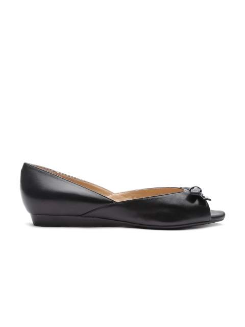 

GEOX Respira Women Black Italian Patent Leather Ballerinas