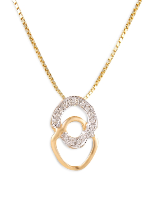 

Mia by Tanishq 14-Karat Gold Precious Pendant with Diamonds