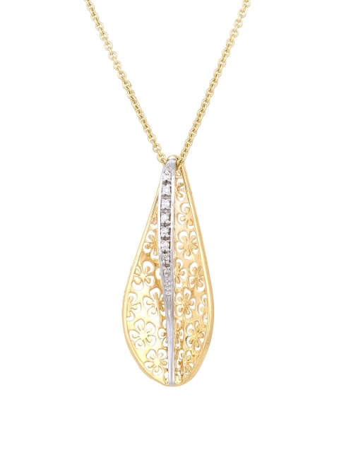 

Mia by Tanishq 14KT Gold Precious Pendant with Diamonds