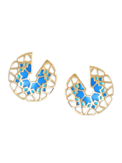 

Mia by Tanishq 14-Karat Gold Precious Plain Earrings