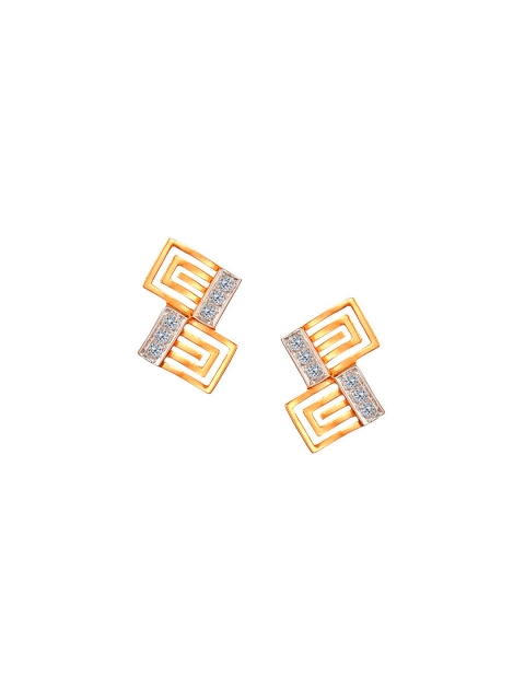 

Mia by Tanishq 14-Karat Gold Precious Earrings with Diamonds
