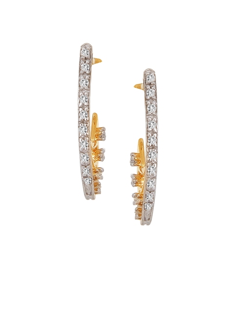 

Mia by Tanishq 14KT Gold Precious Earrings with Diamonds