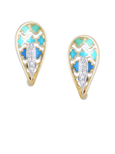 

Mia by Tanishq 14KT Gold Precious Earrings with Diamonds