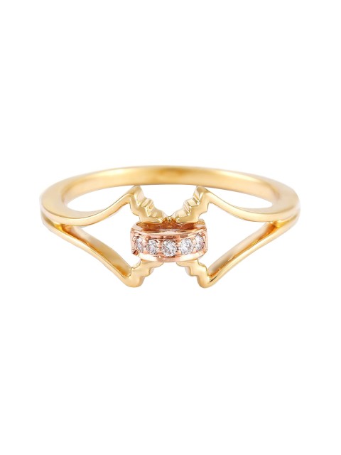 

Mia by Tanishq 14KT Gold Precious Ring with Diamonds