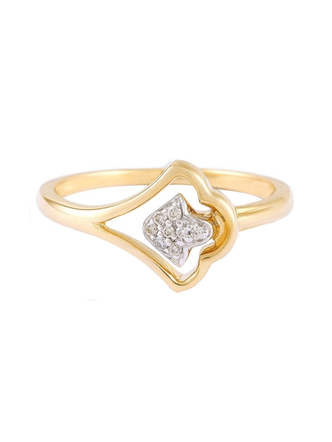 

Mia by Tanishq 14-Karat Gold Precious Ring with Diamonds