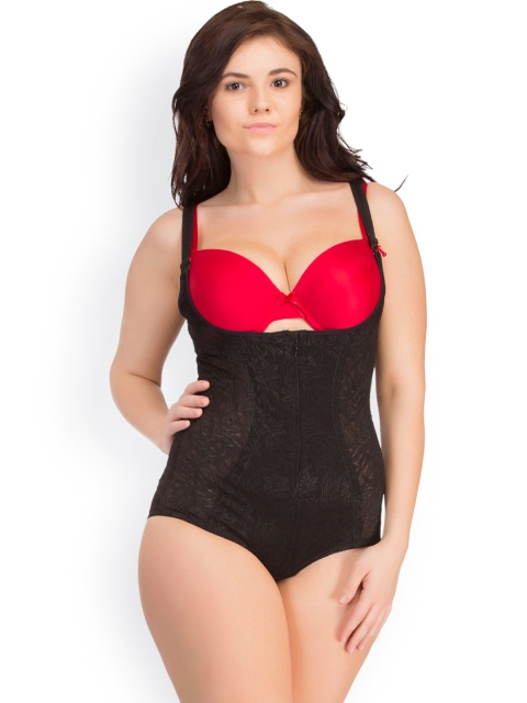 

Clovia Black Lace Body Shaper SW0020P13XL