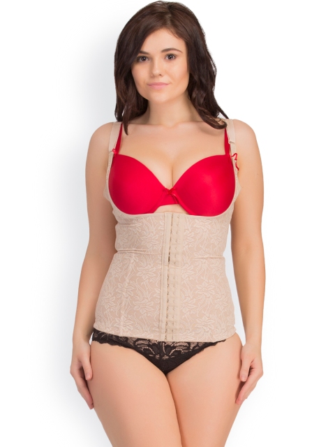 

Clovia Beige Lace Body Shaper SW0021P244XL