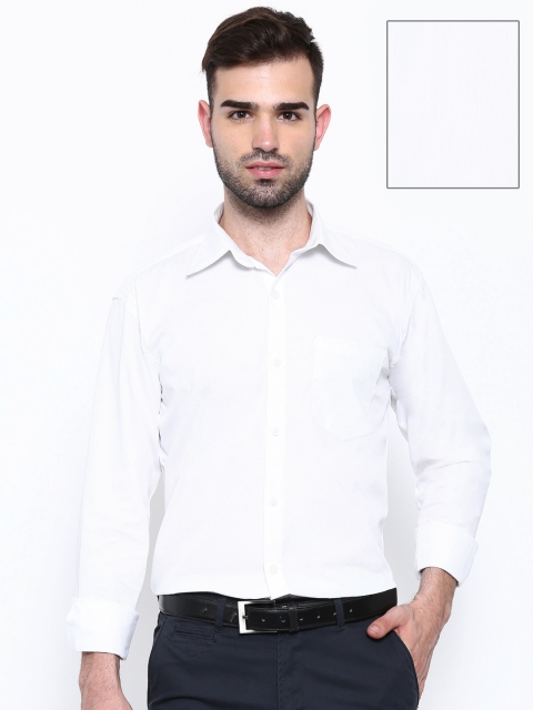 

American Crew White Slim Smart Casual Shirt
