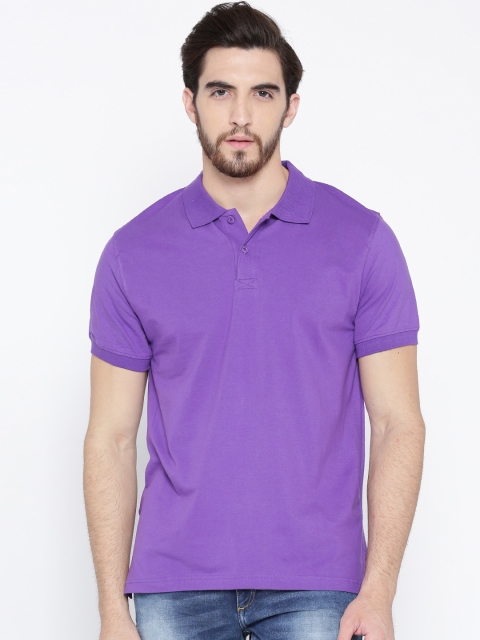 

American Crew Purple Polo T-shirt