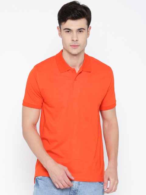 

American Crew Orange Polo T-shirt
