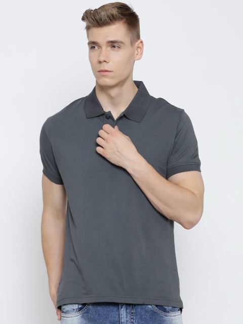 

American Crew Grey Polo T-shirt