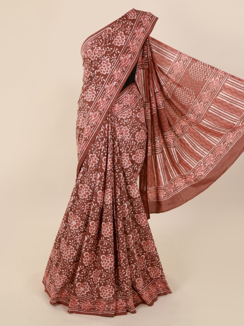 

Pothys Rust Printed Saree