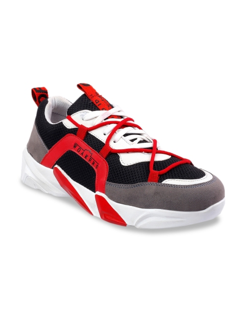 

Woakers Men Red Synthetic Running Shoes