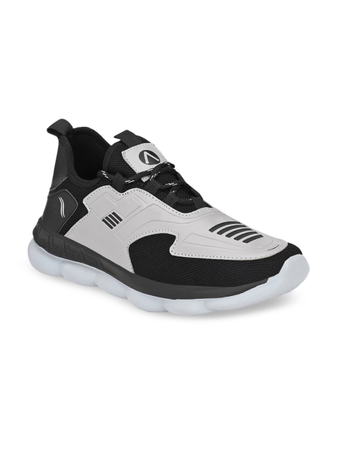 

AfroJack Men Grey Synthetic Mid-Top Training or Gym Shoes