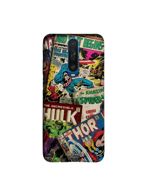 

macmerise Green & Red Marvel Comics Collections Printed Xiaomi Poco X2 Back Case