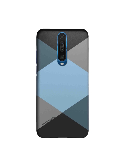 

macmerise Blue & Grey Criss Cross Blugrey Sleek Xiaomi Poco X2 Back Case