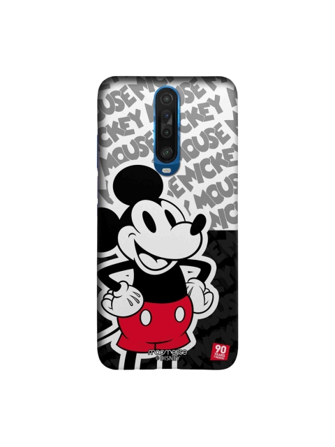 

macmerise Black & White Mickey Strike Xiaomi Poco X2 Back Case