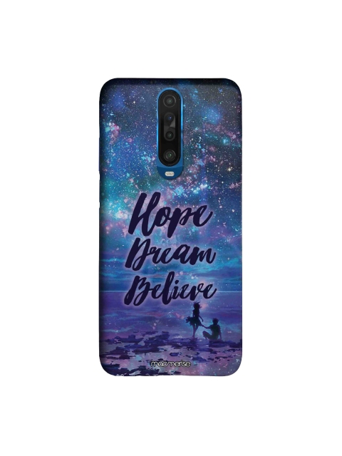 

macmerise Blue & Purple Hope Dream Believe Xiaomi Poco X2 Back Case
