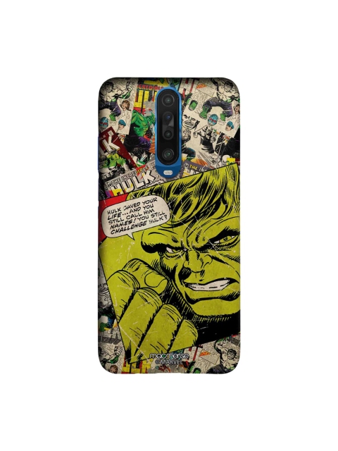 

macmerise Green & Grey Comic Hulk Sleek Xiaomi Poco X2 Back Case
