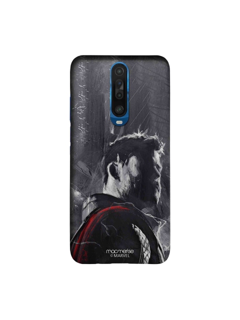 

macmerise Black & Grey Charcoal Art Thor Xiaomi Poco X2 Back Case