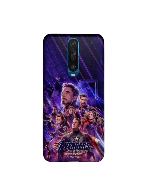 

macmerise Blue & Purple Avengers Endgame Poster Xiaomi Poco X2 Back Cover