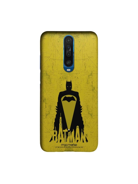

macmerise Yellow & Black Bat Signal Xiaomi Poco X2 Back Cover