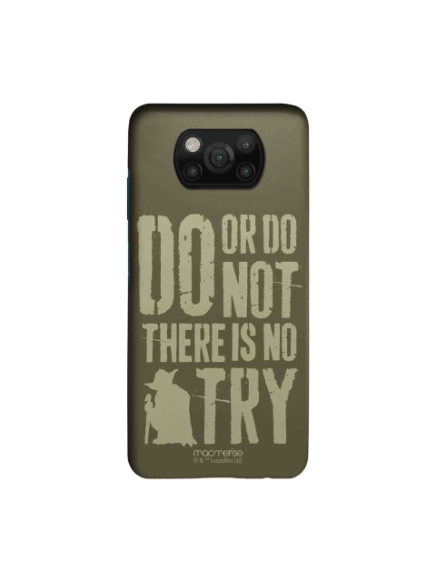 

macmerise Brown Yoda Theory Sleek Xiaomi Poco X3 Back Case