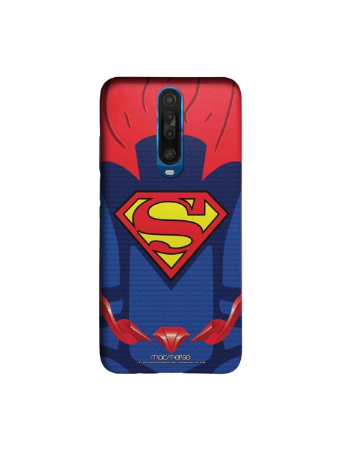 

macmerise Blue & Red Suit up Superman Printed Xiaomi Poco X2 Back Case