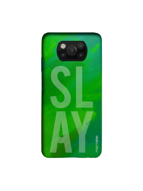 

macmerise Green Slay Printed Xiaomi Poco X3 Back Case
