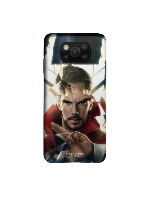

macmerise Red & White Doctor Strange Printed Xiaomi Poco X3 Back Case