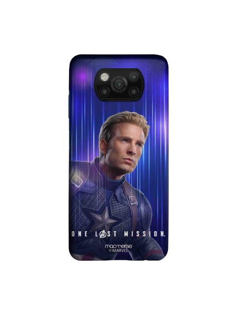 

macmerise Blue & Grey One Last Mission Xiaomi Poco X3 Sleek Mobile Case