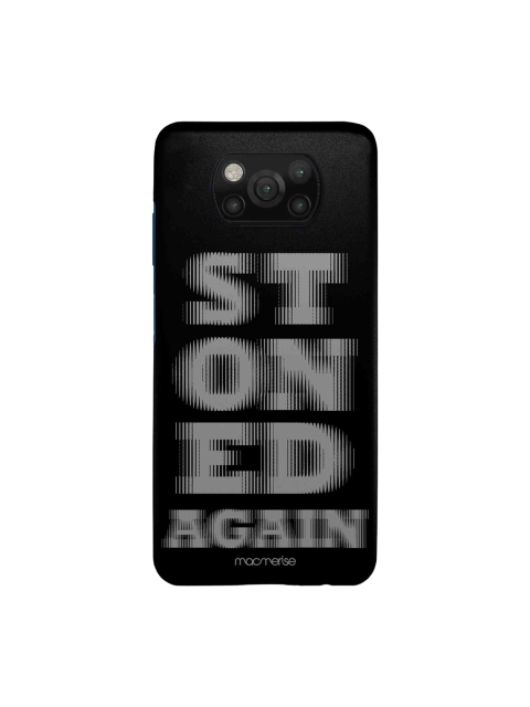 

macmerise Black & Grey Stoned Again Printed Xiaomi Poco X3 Back Case
